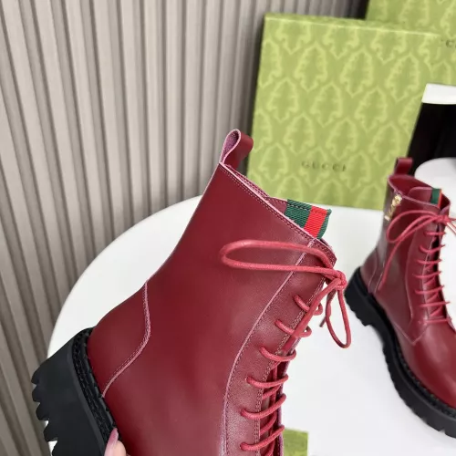 Replica Gucci Boots For Women #1362890 $108.00 USD for Wholesale
