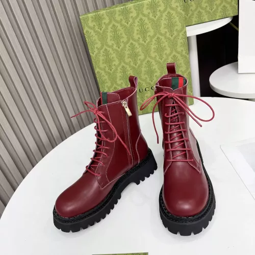 Replica Gucci Boots For Women #1362890 $108.00 USD for Wholesale