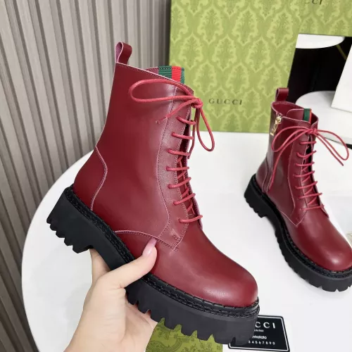 Replica Gucci Boots For Women #1362890 $108.00 USD for Wholesale