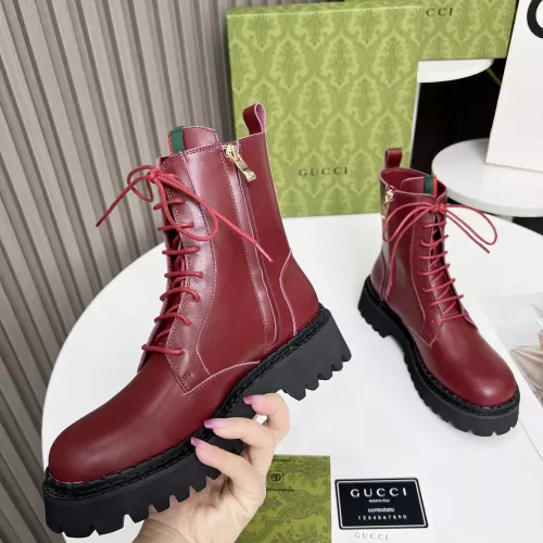 Replica Gucci Boots For Women #1362890 $108.00 USD for Wholesale