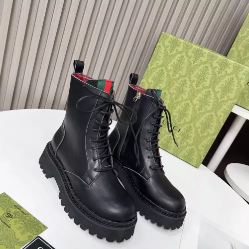 Replica Gucci Boots For Women #1362891 $108.00 USD for Wholesale
