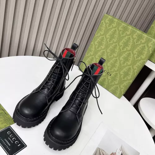 Replica Gucci Boots For Women #1362891 $108.00 USD for Wholesale