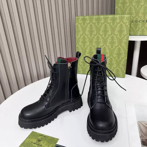 Replica Gucci Boots For Women #1362891 $108.00 USD for Wholesale