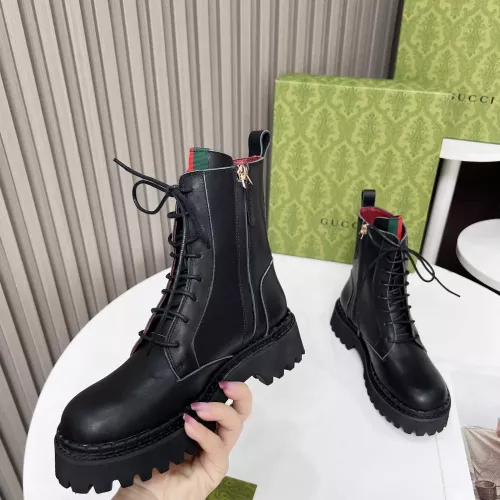 Replica Gucci Boots For Women #1362891 $108.00 USD for Wholesale