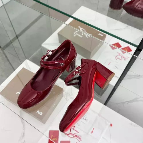 Cheap Christian Louboutin High-heeled shoes For Women #1362899, $$108.00 USD On Christian Louboutin High-heeled shoes