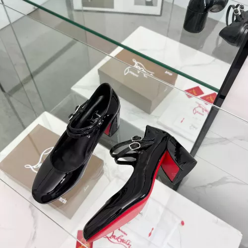 Cheap Christian Louboutin High-heeled shoes For Women #1362901, $$108.00 USD On Christian Louboutin High-heeled shoes