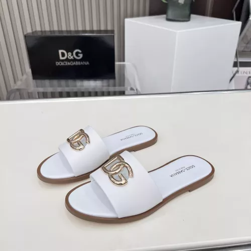 Cheap Dolce &amp; Gabbana D&amp;G Slippers For Women #1362909, $$85.00 USD On Dolce &amp; Gabbana D&amp;G Slippers