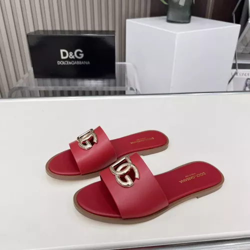 Cheap Dolce &amp; Gabbana D&amp;G Slippers For Women #1362911, $$85.00 USD On Dolce &amp; Gabbana D&amp;G Slippers
