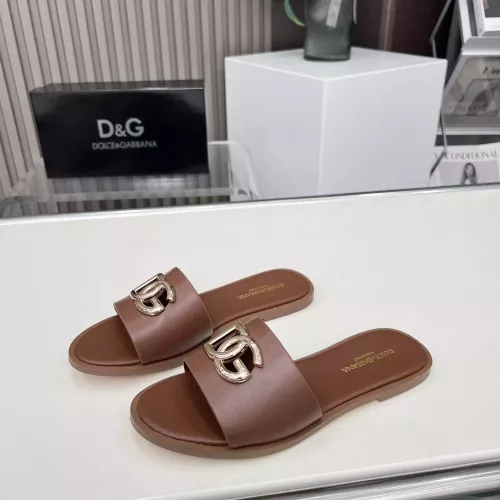 Cheap Dolce &amp; Gabbana D&amp;G Slippers For Women #1362912, $$85.00 USD On Dolce &amp; Gabbana D&amp;G Slippers