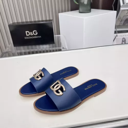 Cheap Dolce &amp; Gabbana D&amp;G Slippers For Women #1362913, $$85.00 USD On Dolce &amp; Gabbana D&amp;G Slippers