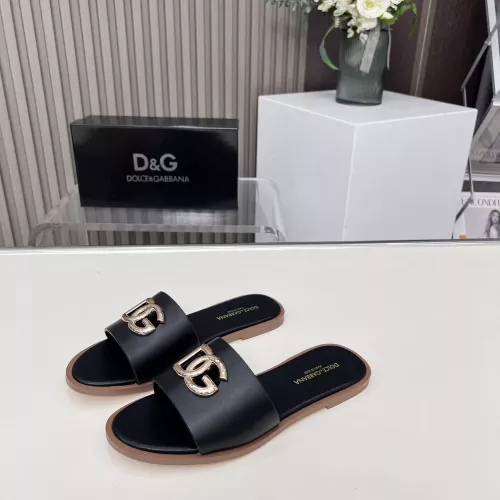Cheap Dolce &amp; Gabbana D&amp;G Slippers For Women #1362914, $$85.00 USD On Dolce &amp; Gabbana D&amp;G Slippers