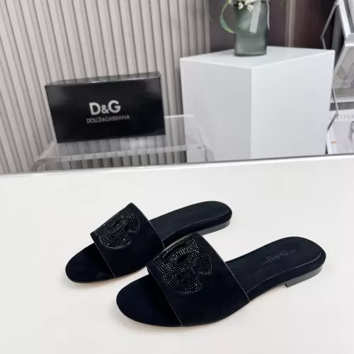 Cheap Dolce &amp; Gabbana D&amp;G Slippers For Women #1362919, $$88.00 USD On Dolce &amp; Gabbana D&amp;G Slippers