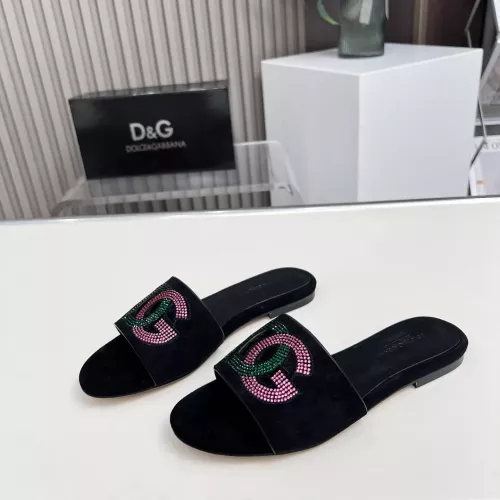 Cheap Dolce &amp; Gabbana D&amp;G Slippers For Women #1362920, $$88.00 USD On Dolce &amp; Gabbana D&amp;G Slippers