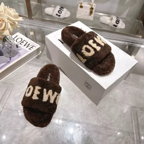 Replica LOEWE Slippers For Women #1362983 $92.00 USD for Wholesale
