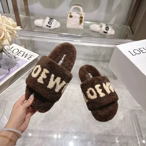Replica LOEWE Slippers For Women #1362983 $92.00 USD for Wholesale