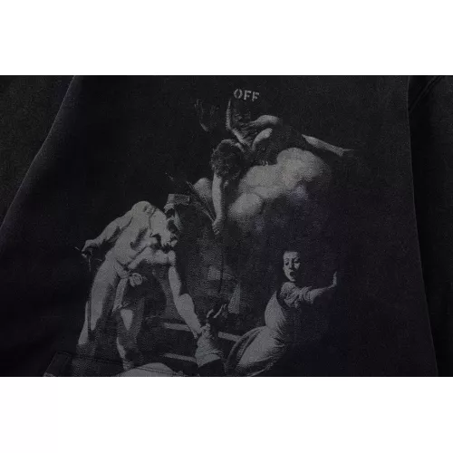Replica Off-White Hoodies Long Sleeved For Unisex #1362996 $56.00 USD for Wholesale