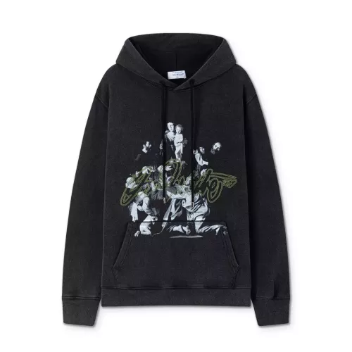 Cheap Off-White Hoodies Long Sleeved For Unisex #1362998, $$56.00 USD On Off-White Hoodies