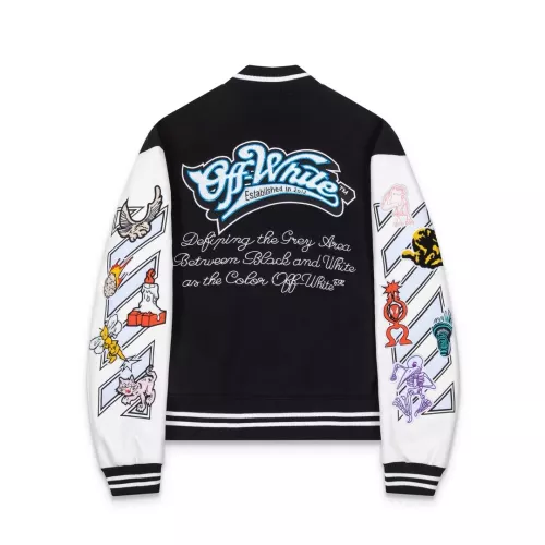 Replica Off-White Jackets Long Sleeved For Unisex #1363015 $88.00 USD for Wholesale