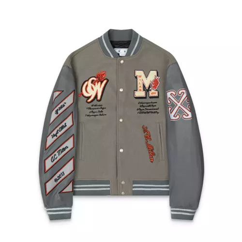 Cheap Off-White Jackets Long Sleeved For Unisex #1363018, $$98.00 USD On Off-White Jackets