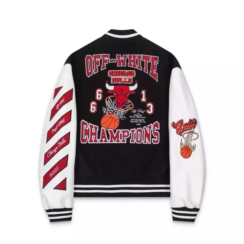 Replica Off-White Jackets Long Sleeved For Unisex #1363019 $92.00 USD for Wholesale