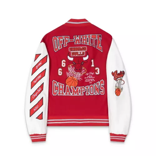 Replica Off-White Jackets Long Sleeved For Unisex #1363020 $92.00 USD for Wholesale
