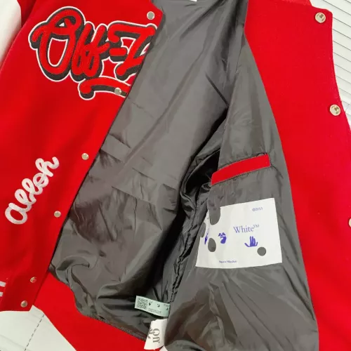 Replica Off-White Jackets Long Sleeved For Unisex #1363020 $92.00 USD for Wholesale