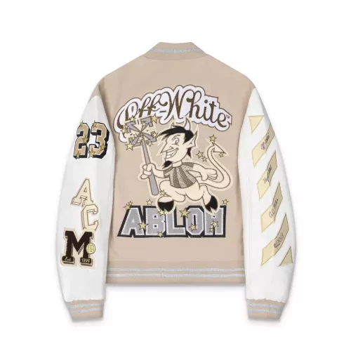 Replica Off-White Jackets Long Sleeved For Unisex #1363022 $92.00 USD for Wholesale