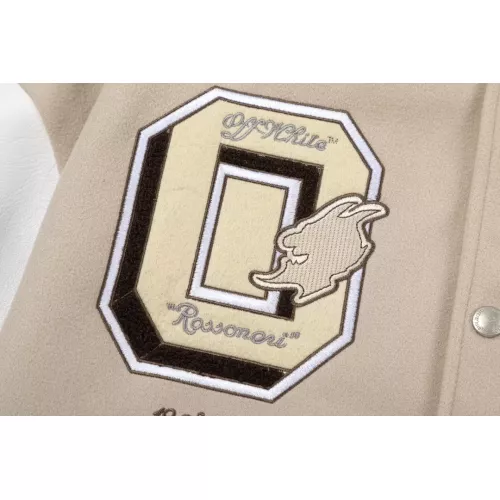 Replica Off-White Jackets Long Sleeved For Unisex #1363022 $92.00 USD for Wholesale