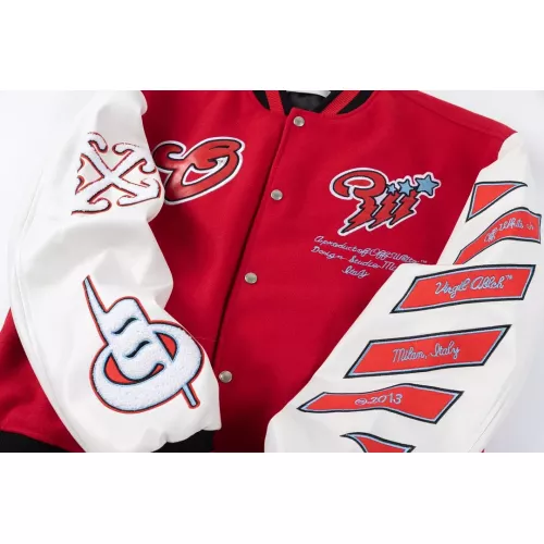 Replica Off-White Jackets Long Sleeved For Unisex #1363028 $92.00 USD for Wholesale