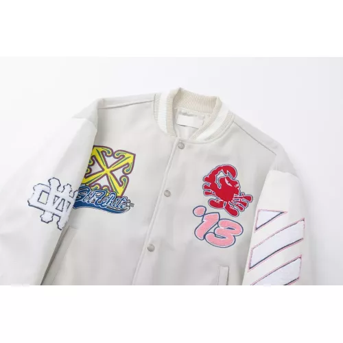 Replica Off-White Jackets Long Sleeved For Unisex #1363030 $92.00 USD for Wholesale