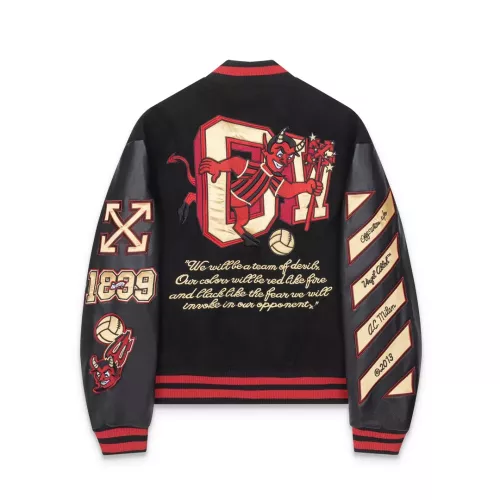 Replica Off-White Jackets Long Sleeved For Unisex #1363034 $98.00 USD for Wholesale
