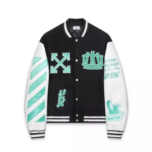 Cheap Off-White Jackets Long Sleeved For Unisex #1363036, $$98.00 USD On Off-White Jackets