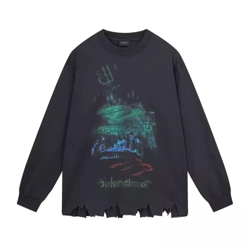 Cheap Balenciaga T-Shirts Long Sleeved For Unisex #1363054, $$45.00 USD On Balenciaga T-Shirts