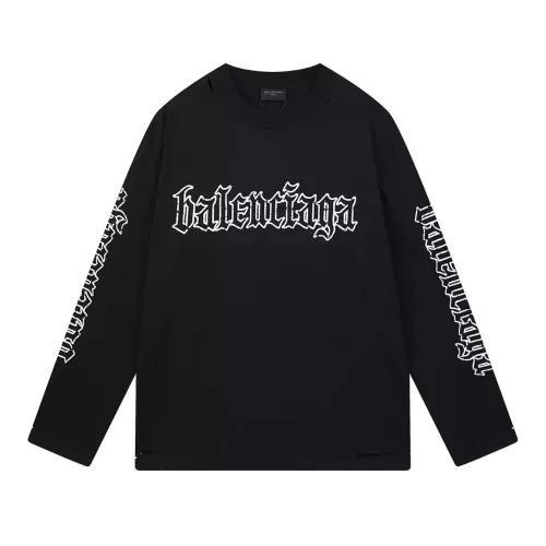 Cheap Balenciaga T-Shirts Long Sleeved For Unisex #1363056, $$45.00 USD On Balenciaga T-Shirts