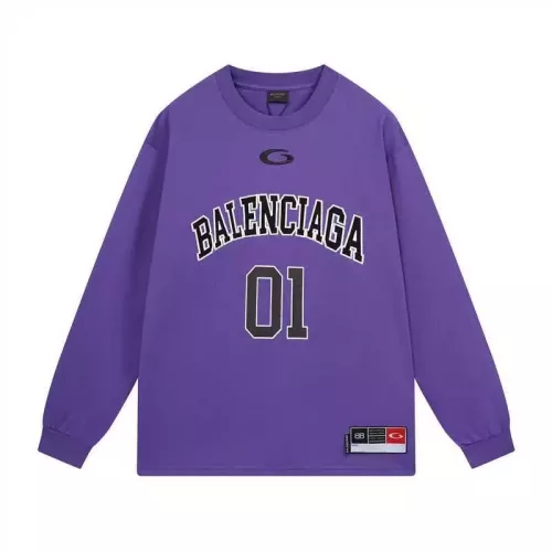 Cheap Balenciaga T-Shirts Long Sleeved For Unisex #1363059, $$45.00 USD On Balenciaga T-Shirts