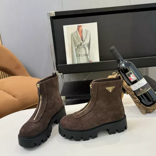 Replica Prada Boots For Women #1363085 $112.00 USD for Wholesale