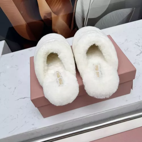 Replica MIU MIU Slippers For Women #1363156 $92.00 USD for Wholesale