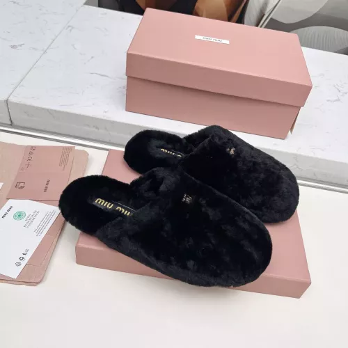 Replica MIU MIU Slippers For Women #1363159 $92.00 USD for Wholesale