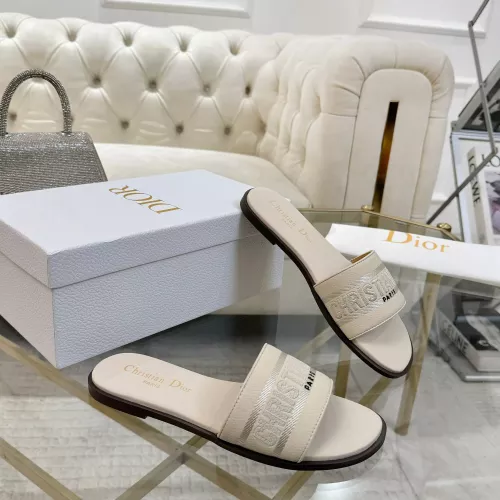 Replica Christian Dior Slippers For Women #1363166 $82.00 USD for Wholesale