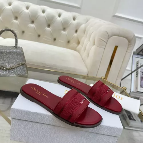 Replica Christian Dior Slippers For Women #1363168 $82.00 USD for Wholesale