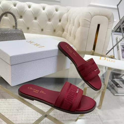 Replica Christian Dior Slippers For Women #1363168 $82.00 USD for Wholesale
