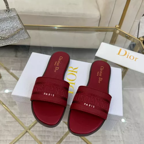 Replica Christian Dior Slippers For Women #1363168 $82.00 USD for Wholesale