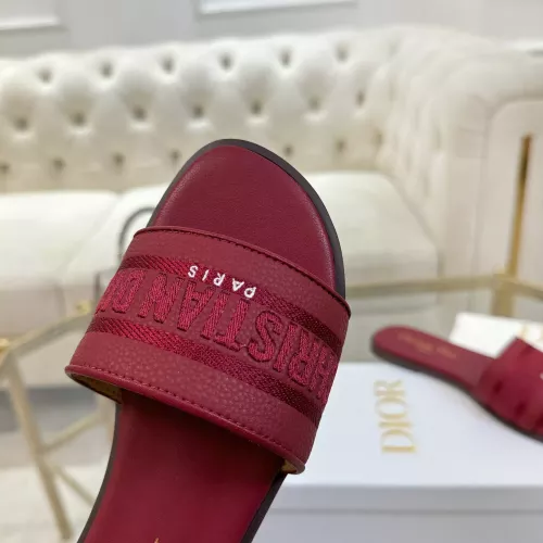 Replica Christian Dior Slippers For Women #1363168 $82.00 USD for Wholesale