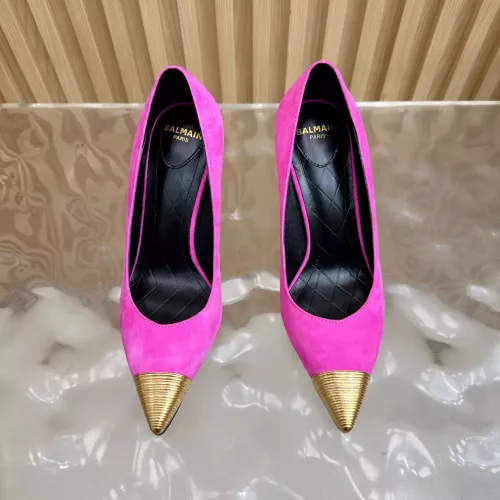 Replica Balmain High-Heeled Shoes For Women #1363204 $130.00 USD for Wholesale