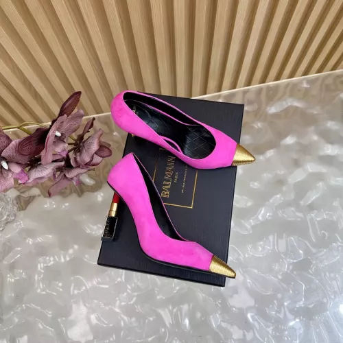 Replica Balmain High-Heeled Shoes For Women #1363204 $130.00 USD for Wholesale