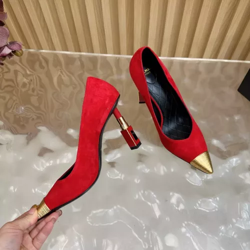 Cheap Balmain High-Heeled Shoes For Women #1363205, $$130.00 USD On Balmain High-Heeled Shoes