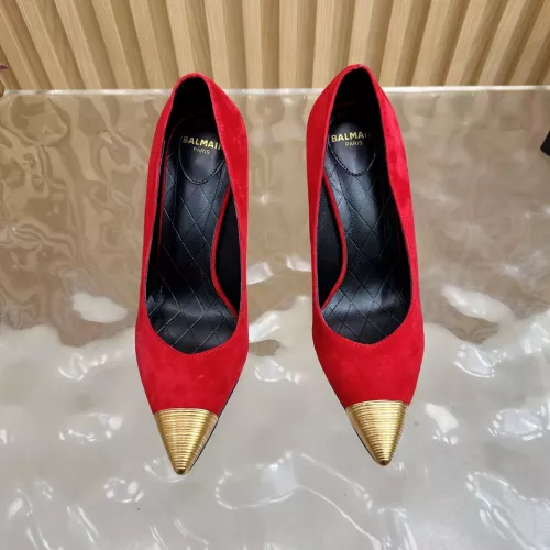 Replica Balmain High-Heeled Shoes For Women #1363205 $130.00 USD for Wholesale