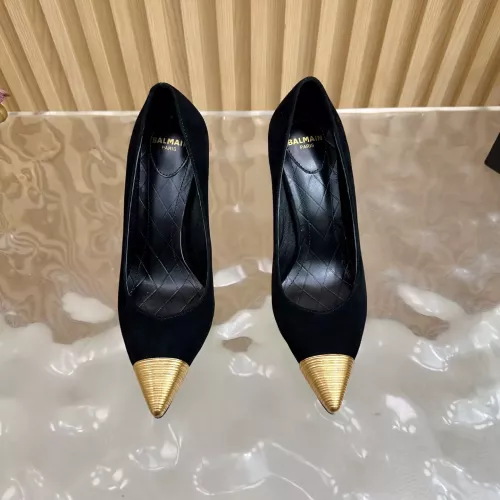 Replica Balmain High-Heeled Shoes For Women #1363206 $130.00 USD for Wholesale