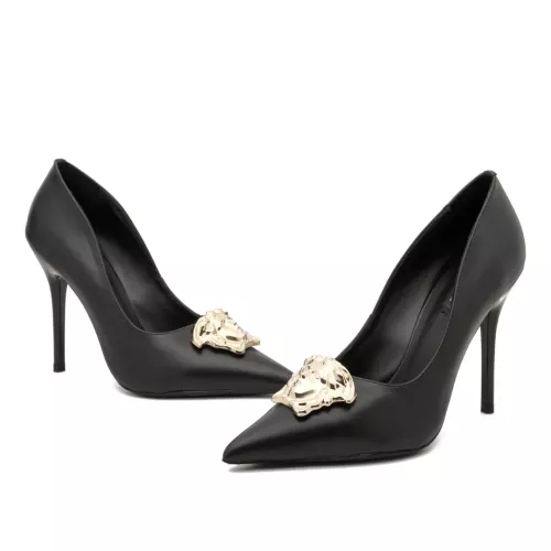 Cheap Versace High-Heeled Shoes For Women #1363340, $$80.00 USD On Versace High-Heeled Shoes