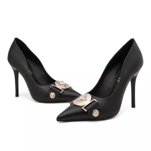 Cheap Versace High-Heeled Shoes For Women #1363341, $$80.00 USD On Versace High-Heeled Shoes